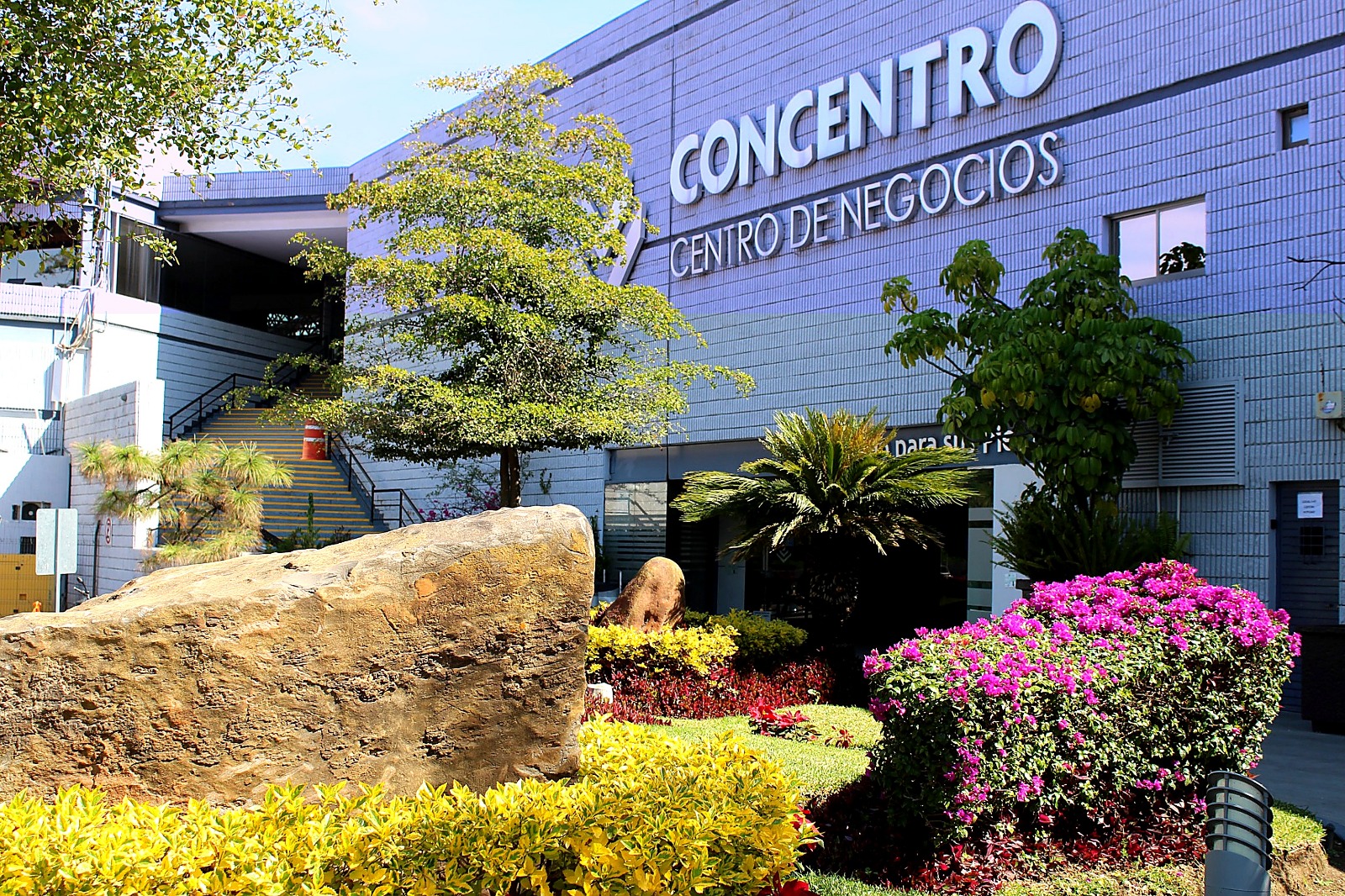 Vista de plaza concentro